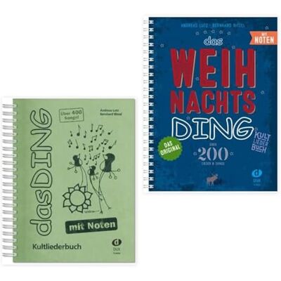 soundman Das Ding mit Noten Band 1 und Das Weihnachts-Ding (D 6666, D 5555, 9783868490145, 9783868493009) + -Notenheft + 2 Pianobleistifte (Starterset) soundman Das Ding mit Noten Band 1 und Das Weihnachts-Ding (D 6666, D 5555, 9783868490145, 9783868493009) + -Notenheft + 2 Pianobleistifte (Starterset)