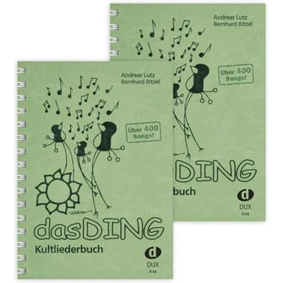 soundman 2 x Das Ding 1: (Doppelpack) Liederbuch DIN A5 Band 1 Kultliederbuchs ISBN 9783934958661 + Reinigungstuch und Pleks (2er Pack) soundman 2 x Das Ding 1: (Doppelpack) Liederbuch DIN A5 Band 1 Kultliederbuchs ISBN 9783934958661 + Reinigungstuch und Pleks (2er Pack)