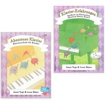 soundman Abenteuer Klavier, Erfahrungen 2. Hauptband + Spielbuch zur Schule 2 Klavierschule für Kinder Janet Vogt ECB 6076 + ECB 6087 ISBN 9783909415274 + 9783909415380 Notenheft + 2x Piano-Bleistift soundman Abenteuer Klavier, Erfahrungen 2. Hauptband + Spielbuch zur Schule 2 Klavierschule für Kinder Janet Vogt ECB 6076 + ECB 6087 ISBN 9783909415274 + 9783909415380 Notenheft + 2x Piano-Bleistift