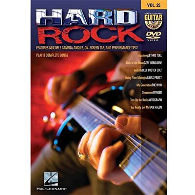 Hal Leonard Guitar Play-Along DVD Volume 25: Hard Rock. Für Gitarre Hal Leonard Guitar Play-Along DVD Volume 25: Hard Rock. Für Gitarre