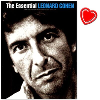 Music Sales The Essential Leonard Cohen passende Buch zur ultimativen Sammlung von Songs, ausgesucht von Leonard Cohen höchstpersönlich, um die Darstellung seines Lebens zu liefern Songbook mit Notenklammer Music Sales The Essential Leonard Cohen passende Buch zur ultimativen Sammlung von Songs, ausgesucht von Leonard Cohen höchstpersönlich, um die Darstellung seines Lebens zu liefern Songbook mit Notenklammer