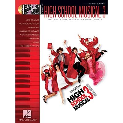 Hal Leonard Piano Ensemble-High School Musical 3-Piano Duet-BOOK+CD Hal Leonard Piano Ensemble-High School Musical 3-Piano Duet-BOOK+CD