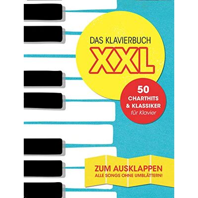 Bosworth Das Klavierbuch XXL 50 Charthits und Klassiker Zum Ausklappen Notenbuch mit bunter herzförmiger Notenklammer Bosworth Das Klavierbuch XXL 50 Charthits und Klassiker Zum Ausklappen Notenbuch mit bunter herzförmiger Notenklammer