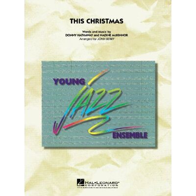 Hal Leonard Donny Hathaway,Nadine McKinnor-This Christmas-Jazz Ensemble-SET Hal Leonard Donny Hathaway,Nadine McKinnor-This Christmas-Jazz Ensemble-SET
