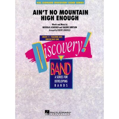 Hal Leonard Nickolas Ashford,Valerie Simpson-Ain't no Mountain High Enough-Concert Band/Harmonie-SET Hal Leonard Nickolas Ashford,Valerie Simpson-Ain't no Mountain High Enough-Concert Band/Harmonie-SET