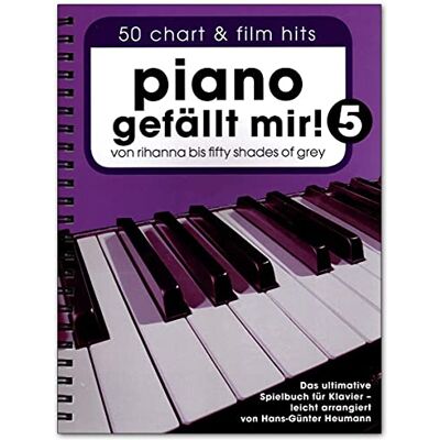 Bosworth Piano gefällt mir! Band 5 (Spiralbindung) ultimative Spielbuch für Klavier mit bunter herzförmiger Notenklammer BOE7794-9783865439000 Bosworth Piano gefällt mir! Band 5 (Spiralbindung) ultimative Spielbuch für Klavier mit bunter herzförmiger Notenklammer BOE7794-9783865439000