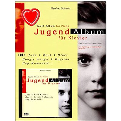 AMA Jugend-Album eine Sammlung attraktiver Spielstücke für Klavier in aktuell populären Musikstilen Notenbuch mit CD und herzförmiger Notenklammer Verlag 610234-9783932587412 AMA Jugend-Album eine Sammlung attraktiver Spielstücke für Klavier in aktuell populären Musikstilen Notenbuch mit CD und herzförmiger Notenklammer Verlag 610234-9783932587412
