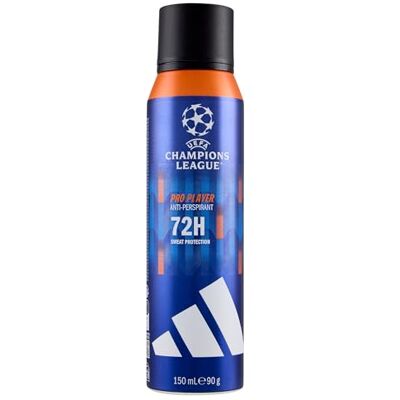 Adidas UEFA Champions League Pro Player Edition Anti-Transpirant Spray 150 ml Adidas UEFA Champions League Pro Player Edition Anti-Transpirant Spray 150 ml