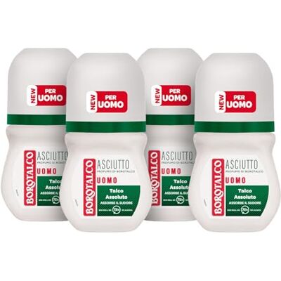 Borotalco AMZ BT DEO ROLL-ON ORIGINAL MULTIPACK 4x50 Borotalco AMZ BT DEO ROLL-ON ORIGINAL MULTIPACK 4x50