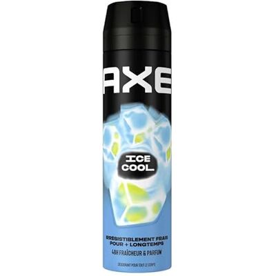 Axe Ice Cool Herren-Deodorant Spray – 48 Stunden Non-Stop frisch – Duft Eisminze und Zitrone – 200 ml Axe Ice Cool Herren-Deodorant Spray – 48 Stunden Non-Stop frisch – Duft Eisminze und Zitrone – 200 ml