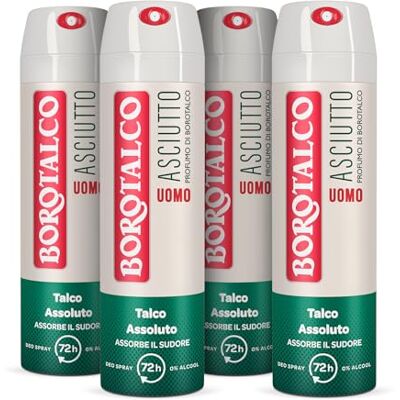 Borotalco AMZ BT DEO SPRAY ORIGINAL MULTIPACK 4x150 Borotalco AMZ BT DEO SPRAY ORIGINAL MULTIPACK 4x150