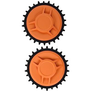 WORX WA0950 Landroid Offroad-Räder – Für WR141E / WR142E / WR143E / WR165E / WR167E Mähroboter – Verbesserte Fahreigenschaften auf schwierigem Gelände bis zu 24 ° BZW. 45% Steigung einfache Montage WORX WA0950 Landroid Offroad-Räder – Für WR141E / WR142E / WR143E / WR165E / WR167E Mähroboter – Verbesserte Fahreigenschaften auf schwierigem Gelände bis zu 24 ° BZW. 45% Steigung einfache Montage