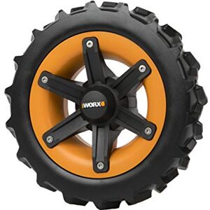 WORX WA0953 Landroid Räder All-Terrain Für weichen Untergrund und feuchten Rasen passend zu der Steigung bis zu 22 ° BZW. 40% einfache Montage Nicht für Vision WORX WA0953 Landroid Räder All-Terrain Für weichen Untergrund und feuchten Rasen passend zu der Steigung bis zu 22 ° BZW. 40% einfache Montage Nicht für Vision