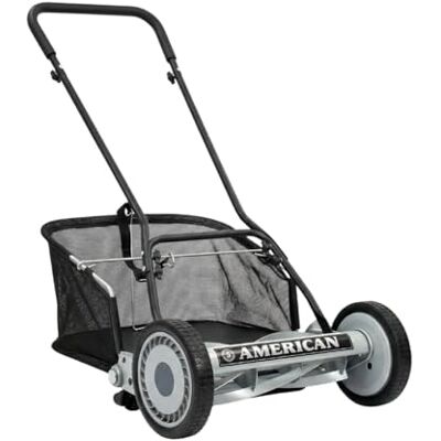 Venteo Set Rasenmäher, manuell, 45 cm, 5 Klingen und Behälter 45 bis 50 cm manueller Rasenmäher ohne Strom Rasenmäher und abnehmbarer Becken, Höhenverstellung Pflege für Garten Rasen Venteo Set Rasenmäher, manuell, 45 cm, 5 Klingen und Behälter 45 bis 50 cm manueller Rasenmäher ohne Strom Rasenmäher und abnehmbarer Becken, Höhenverstellung Pflege für Garten Rasen