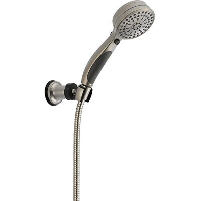 DELTA Faucet 55424-SS Universal Showering Components, ActivTouch Adjustable Wall Mount Hand Shower, Stainless by FAUCET DELTA Faucet 55424-SS Universal Showering Components, ActivTouch Adjustable Wall Mount Hand Shower, Stainless by FAUCET