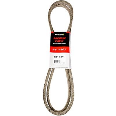 MAXPOWER Keilriemen 347629, kevlar verstärkt, 5/8" x 84" 5L840 Aussenlänge L(a) 2130 mm. MAXPOWER Keilriemen 347629, kevlar verstärkt, 5/8" x 84" 5L840 Aussenlänge L(a) 2130 mm.