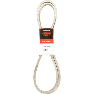 MAXPOWER Keilriemen 347643, kevlar verstärkt, 5/8" x 98" 5L980 Aussenlänge L(a) 2480 mm, Beige MAXPOWER Keilriemen 347643, kevlar verstärkt, 5/8" x 98" 5L980 Aussenlänge L(a) 2480 mm, Beige