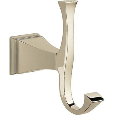 DELTA Faucet 75135-PN Dryden Robe Hook, Polished Nickel by DELTA Faucet 75135-PN Dryden Robe Hook, Polished Nickel by