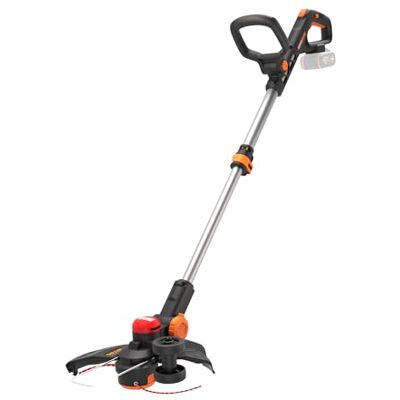 WORX Nitro WG173E.9 Akku Rasentrimmer 20V leistungsstarker bürstenloser Motor 33 cm Schnittkreis Nutzungskomfort Dank des Gummigriffs PowerShare kompatibel ohne Akku & Ladegerät WORX Nitro WG173E.9 Akku Rasentrimmer 20V leistungsstarker bürstenloser Motor 33 cm Schnittkreis Nutzungskomfort Dank des Gummigriffs PowerShare kompatibel ohne Akku & Ladegerät
