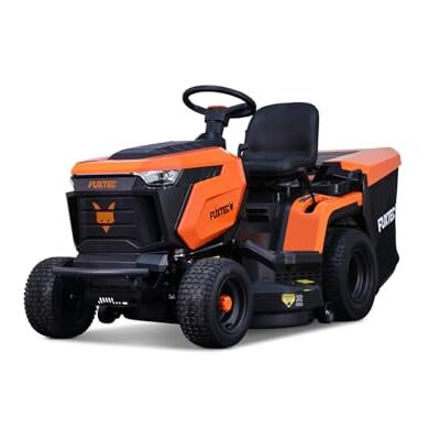 Fuxtec Rasentraktor FX-RMT92A • 452ccm • 92cm Schnittbreite • Hydrostat Benzin Aufsitzmäher für Gartenflächen bis 6500m² • 6-stufige Höhenverstellung • Bequemes Rückwärtsmähen • Starker Motor Fuxtec Rasentraktor FX-RMT92A • 452ccm • 92cm Schnittbreite • Hydrostat Benzin Aufsitzmäher für Gartenflächen bis 6500m² • 6-stufige Höhenverstellung • Bequemes Rückwärtsmähen • Starker Motor