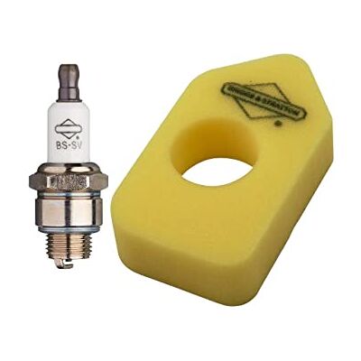 Briggs & Stratton Original-Luftfilter und -Zündkerze, B&S Sprint Classic Briggs & Stratton Original-Luftfilter und -Zündkerze, B&S Sprint Classic