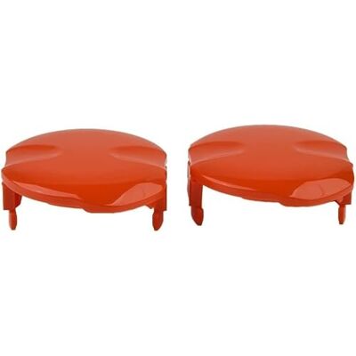 Zhanhai 2/4 x Rasentrimmer-Spulenabdeckung, passend für Flymo Contour 500, 600, 700 FLY060 Rasentrimmer-Spulenabdeckung, Ersatzteile (2 Stück) Zhanhai 2/4 x Rasentrimmer-Spulenabdeckung, passend für Flymo Contour 500, 600, 700 FLY060 Rasentrimmer-Spulenabdeckung, Ersatzteile (2 Stück)