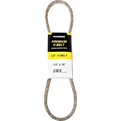 MAXPOWER Keilriemen 347479, Kevlar verstärkt, 1/2" x 36" 4L360 Aussenlänge L(a) 910 mm. MAXPOWER Keilriemen 347479, Kevlar verstärkt, 1/2" x 36" 4L360 Aussenlänge L(a) 910 mm.