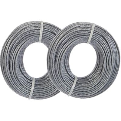 Senda Ersatzfaden für Rasentrimmer, 24 m/1,6 mm, M-Trimmerspule, Nylon-Draht, Modell F016800462, kompatibel mit Bosch ART 30-36, ART 24, ART 27, EasyGrassCut 18, 23, 26 und UniversalGrassCut, 2 Stück Senda Ersatzfaden für Rasentrimmer, 24 m/1,6 mm, M-Trimmerspule, Nylon-Draht, Modell F016800462, kompatibel mit Bosch ART 30-36, ART 24, ART 27, EasyGrassCut 18, 23, 26 und UniversalGrassCut, 2 Stück