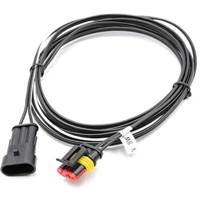 vhbw Niederspannungs-Kabel kompatibel mit Husqvarna Automower 535 AWD (ab 2019) Mähroboter Transformator Kabel, 3 m vhbw Niederspannungs-Kabel kompatibel mit Husqvarna Automower 535 AWD (ab 2019) Mähroboter Transformator Kabel, 3 m