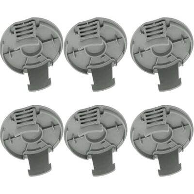 StarRing 3/6 Pack Trimmer-Spulenabdeckung passend für Bosch Spulenabdeckung für EasyGrassCut 18V-230.18V-26.18V-260.23.26 F016F05800 Rasentrimmer, Ersatz-Spulenkappen (6 Stück) StarRing 3/6 Pack Trimmer-Spulenabdeckung passend für Bosch Spulenabdeckung für EasyGrassCut 18V-230.18V-26.18V-260.23.26 F016F05800 Rasentrimmer, Ersatz-Spulenkappen (6 Stück)