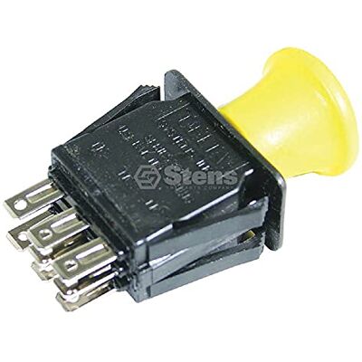 Stens 430-330 PTO Switch Replaces Exmark 103-5221 Toro 103-5221 Grasshopper 183925 John Deere AM131966 Toro 1-633673 Everride 136574 Exmark 1-633673 Delta 6201-342 Stens 430-330 PTO Switch Replaces Exmark 103-5221 Toro 103-5221 Grasshopper 183925 John Deere AM131966 Toro 1-633673 Everride 136574 Exmark 1-633673 Delta 6201-342