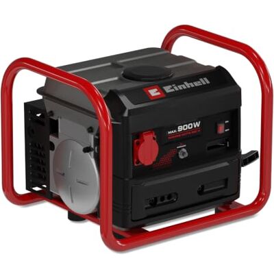 Einhell Stromerzeuger (Benzin) TC-PG 900 900 W Maximalleistung 680 W max. Dauerleistung 4,2-L-Tank 2-Takt-Motor 230 V bis 6,6 h bei 2/3 Last Einhell Stromerzeuger (Benzin) TC-PG 900 900 W Maximalleistung 680 W max. Dauerleistung 4,2-L-Tank 2-Takt-Motor 230 V bis 6,6 h bei 2/3 Last