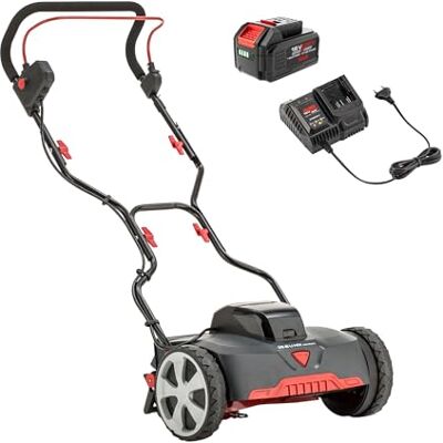 AL-KO Akku-Spindelmäher Razor Cut 38.6 Li HM Comfort, 38 cm Schnittbreite, berührungslose Schneidtechnik, für Flächen zwischen 50-150 m², 1x Akku (4,0 Ah/2,0 Ah) und Ladegerät inklusive AL-KO Akku-Spindelmäher Razor Cut 38.6 Li HM Comfort, 38 cm Schnittbreite, berührungslose Schneidtechnik, für Flächen zwischen 50-150 m², 1x Akku (4,0 Ah/2,0 Ah) und Ladegerät inklusive