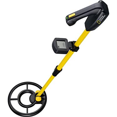 National Geographic Metalldetektor für Kinder mit 12 cm Suchtiefe, bis zu 15 cm wasserdichter Suchspule und LCD-Display, höhenverstellbar von 76 bis 88 cm, hochpräzises Metallsuchgerät für Anfänger National Geographic Metalldetektor für Kinder mit 12 cm Suchtiefe, bis zu 15 cm wasserdichter Suchspule und LCD-Display, höhenverstellbar von 76 bis 88 cm, hochpräzises Metallsuchgerät für Anfänger