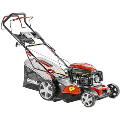 Dedra Benzin-Rasenmäher mit Antrieb Garden , 2,9 kW, Elektrostart, Loncin 166 CCM Motor, 46 cm Schnittbreite, zentrale Schnitthöhenverstellung (25-75 mm), klappbarer Griff Dedra Benzin-Rasenmäher mit Antrieb Garden , 2,9 kW, Elektrostart, Loncin 166 CCM Motor, 46 cm Schnittbreite, zentrale Schnitthöhenverstellung (25-75 mm), klappbarer Griff