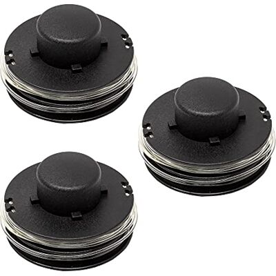 Grizzly Tools Fadenspule Trimmerspule passend für den Akku Rasentrimmer CT2000 Sense Freischneider Akku Trimmer Rasen Kantenschneider (3 Stück) Grizzly Tools Fadenspule Trimmerspule passend für den Akku Rasentrimmer CT2000 Sense Freischneider Akku Trimmer Rasen Kantenschneider (3 Stück)
