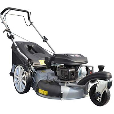 Güde Rasenmäher Benzin mit Antrieb Premium Big Wheeler Trike 515 D mit Radantrieb 4in1 4-Takt 196ccm 5,03PS 51cm Schnittbreite 65l Fangkorb 6-Fach Schnitthöhenverstellung Silber schwarz Güde Rasenmäher Benzin mit Antrieb Premium Big Wheeler Trike 515 D mit Radantrieb 4in1 4-Takt 196ccm 5,03PS 51cm Schnittbreite 65l Fangkorb 6-Fach Schnitthöhenverstellung Silber schwarz