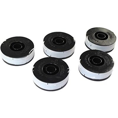 Grizzly Tools 5 Ersatzspulen Grizzly Elektro Rasentrimmer ERT 450/8 Spule Fadenspule Grizzly Tools 5 Ersatzspulen Grizzly Elektro Rasentrimmer ERT 450/8 Spule Fadenspule