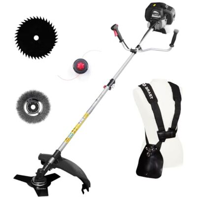 BRAST 4in1 Benzin Motorsense Freischneider 2-Takt Multitool 2,2kW(3PS) 52cm³ Easy-Start Rasentrimmer Fugenbürste 3-/40-Zahn-Messer Schnellverschluss 5204 BRAST 4in1 Benzin Motorsense Freischneider 2-Takt Multitool 2,2kW(3PS) 52cm³ Easy-Start Rasentrimmer Fugenbürste 3-/40-Zahn-Messer Schnellverschluss 5204