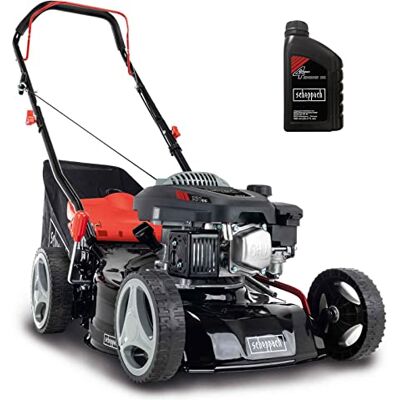 Scheppach Benzin Rasenmäher MP132-42 Schnittbreite 42cm 3,3 PS Stahlgehäuse Reinigungsfunktion 45 Liter Fangkorb Höhenverstellung in 7 Stufen (25-75mm) inkl. Motoröl Scheppach Benzin Rasenmäher MP132-42 Schnittbreite 42cm 3,3 PS Stahlgehäuse Reinigungsfunktion 45 Liter Fangkorb Höhenverstellung in 7 Stufen (25-75mm) inkl. Motoröl