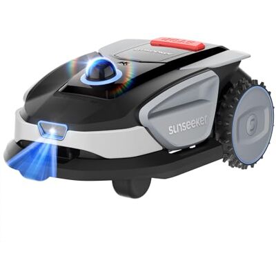 Sunseeker S4 Mähroboter ohne Begrenzungskabel, 1.000 m², 360° 3D-LiDAR Automatische Kartierung, Kein RTK, intelligente Hindernisvermeidung, Routenplanung, Mehrzonen-Management Sunseeker S4 Mähroboter ohne Begrenzungskabel, 1.000 m², 360° 3D-LiDAR Automatische Kartierung, Kein RTK, intelligente Hindernisvermeidung, Routenplanung, Mehrzonen-Management