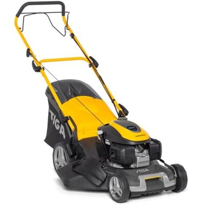 Stiga Combi 50 SQ H Benzin-Rasenmäher, 167 cc, 48 cm – 70 l Grasfangkorb, Zentrale Einstellung – Rasenflächen bis 1.600 m² Stiga Combi 50 SQ H Benzin-Rasenmäher, 167 cc, 48 cm – 70 l Grasfangkorb, Zentrale Einstellung – Rasenflächen bis 1.600 m²