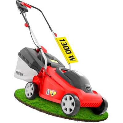 Hecht Elektro Rasenmäher 2in1 1300 W 33 cm 30 L Fangkorb Radschnitthöheneinstellung 20-60 mm, kompakter Rasenmäher für Garten, Vorgarten und regelmäßige Rasenpflege Hecht Elektro Rasenmäher 2in1 1300 W 33 cm 30 L Fangkorb Radschnitthöheneinstellung 20-60 mm, kompakter Rasenmäher für Garten, Vorgarten und regelmäßige Rasenpflege