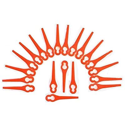 Florabest 20 Messer/Ersatzmesser/Kunststoffmesser LIDL Akku Rasentrimmer FRT 18 A Achtung passt nur für FRT 18 A Nicht für andere Modelle !!! Florabest 20 Messer/Ersatzmesser/Kunststoffmesser LIDL Akku Rasentrimmer FRT 18 A Achtung passt nur für FRT 18 A Nicht für andere Modelle !!!