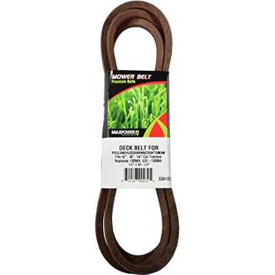 MAXPOWER 336123 Deckriemen ersetzt Poulan/Husqvarna/Craftsman 130969, 532130969, schwarz MAXPOWER 336123 Deckriemen ersetzt Poulan/Husqvarna/Craftsman 130969, 532130969, schwarz