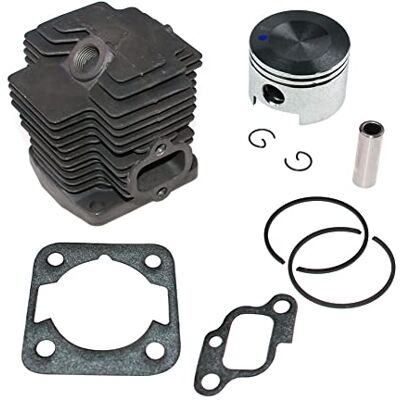 Ewon Zylinderkolben-Set, 41,5 mm, für Kawasaki Trimmer TH43 TH043D KBH43A KBL43A PN 11005-2122 13001-2140 Ewon Zylinderkolben-Set, 41,5 mm, für Kawasaki Trimmer TH43 TH043D KBH43A KBL43A PN 11005-2122 13001-2140