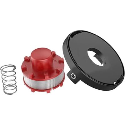 StarRing 1/2 Set Ersatz-Garnspulenschnur und Spulenkappenabdeckung für Einhell CE-CT 36/30 LI E SOLO, für AGILLO 36/255 BL Agillo 18/200 Rasenmäher-Teile (1 Stück) StarRing 1/2 Set Ersatz-Garnspulenschnur und Spulenkappenabdeckung für Einhell CE-CT 36/30 LI E SOLO, für AGILLO 36/255 BL Agillo 18/200 Rasenmäher-Teile (1 Stück)