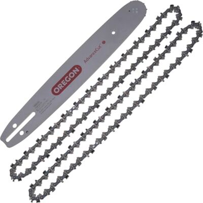 Jardiaffaires Combo Oregon Führungsschiene 33 cm 130MLBK095 + 2 Ketten 95TXL056 Jardiaffaires Combo Oregon Führungsschiene 33 cm 130MLBK095 + 2 Ketten 95TXL056