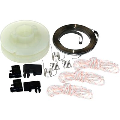 ICOOYO Rücklaufstarterrolle, Rückspulfeder, Seil, Sperrklinke Für Stihl BG72,BG75,FC72,FC75,FC85,FH75,FR85,FR125SEA,FS72,FS74,FS75,FS76,FS80,FS85,HL75,HS72,HS74,HS75,HS76,HS80,HS85,HT70,HT75,KM85,KW85,SP80 ICOOYO Rücklaufstarterrolle, Rückspulfeder, Seil, Sperrklinke Für Stihl BG72,BG75,FC72,FC75,FC85,FH75,FR85,FR125SEA,FS72,FS74,FS75,FS76,FS80,FS85,HL75,HS72,HS74,HS75,HS76,HS80,HS85,HT70,HT75,KM85,KW85,SP80