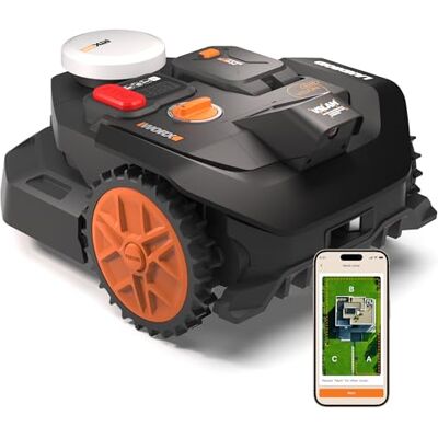WORX Vision Cloud WR304E, 2WD Mähroboter ohne Begrenzungskabel, 400 m² WORX Vision Cloud WR304E, 2WD Mähroboter ohne Begrenzungskabel, 400 m²